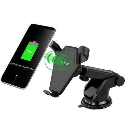Car Wireless Charger with Phone Holder - Multi-Function