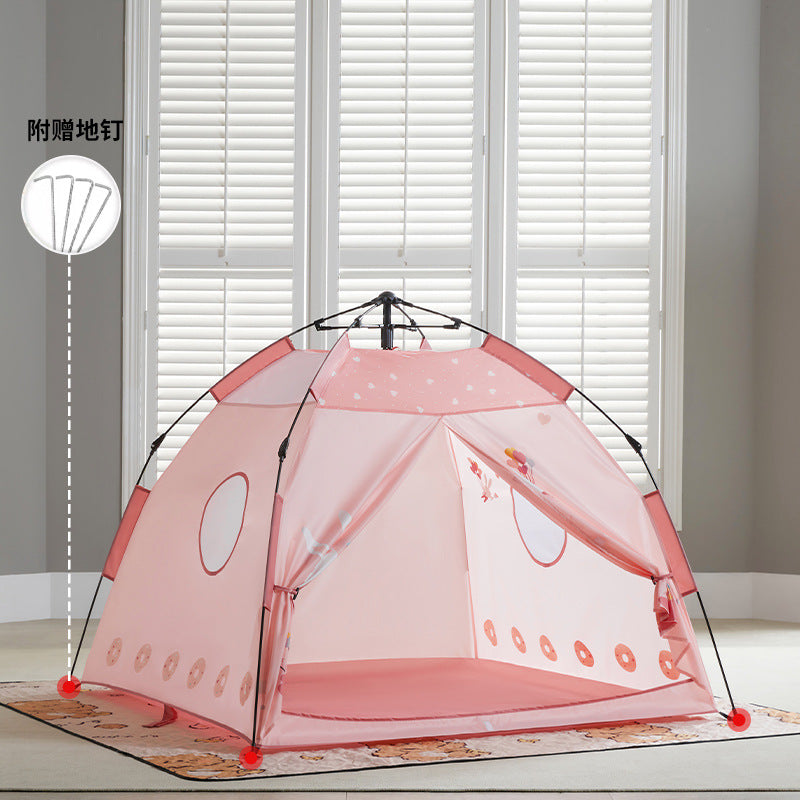 Portable Quick-Set Family Camping Tent for Kids