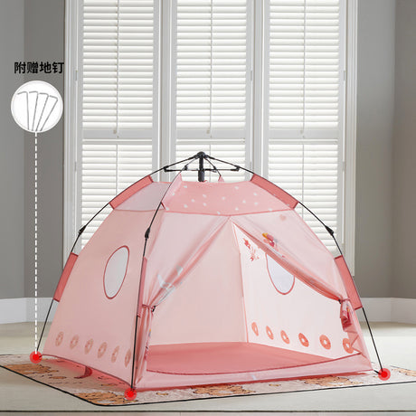 Portable Quick-Set Family Camping Tent for Kids