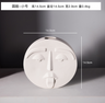 Modern Nordic Face Vase - Creative Ceramic Home Decor