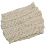 Women's Winter Fashion Solid Color Hair Bands