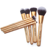 8-Piece Multi-Purpose Makeup Brush Set – Foundation, Blush, Powder, Eyeshadow & More