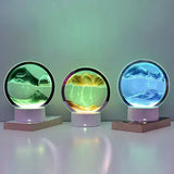 3D Moving Sand Art Lamp for Home Decoration (1pc)