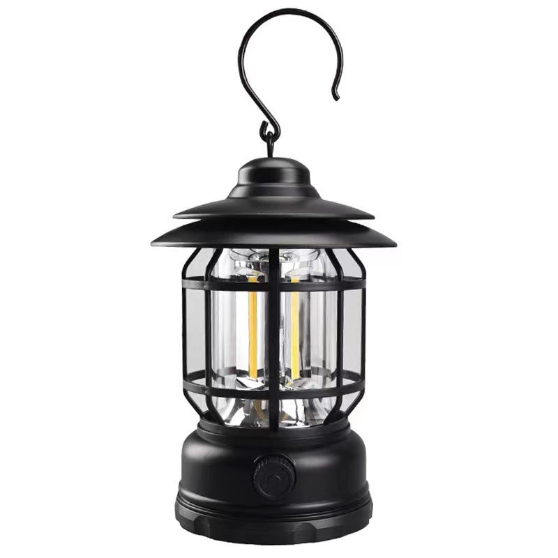 New Vintage Lantern - Outdoor Camping Rechargeable Light