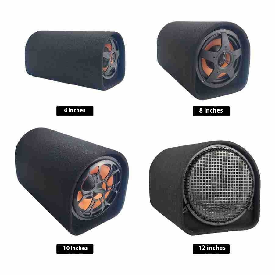 High Power Car Subwoofer Tunnel-Shaped Audio (6", 8", 10", 12") - 50W/70W