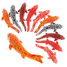 CIYODO 20 Pcs Fake Fish Decorations Realistic Artificial Fish Ornaments Fish Tank Aquarium Decor Simulated Floating Fish