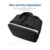 Travel Toiletry Bag – Large, Lightweight, Wide Open, Fluffy Organizer