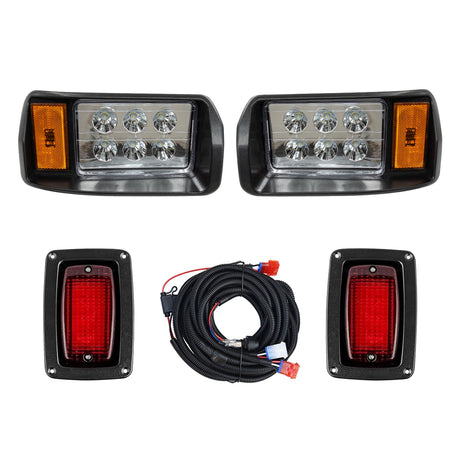 Orle Oko Golf Cart LED Headlight Taillight for Club Car Headlights for DS 1993-up Models 12 Volt Club Car DS LED Light Kit OEM 101988001 101988002