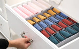 Sock Drawer Organizer Divider - 2 Packs in Gray