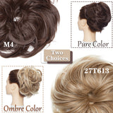 Rubber Band Hair Ring for Bud Hairstyles