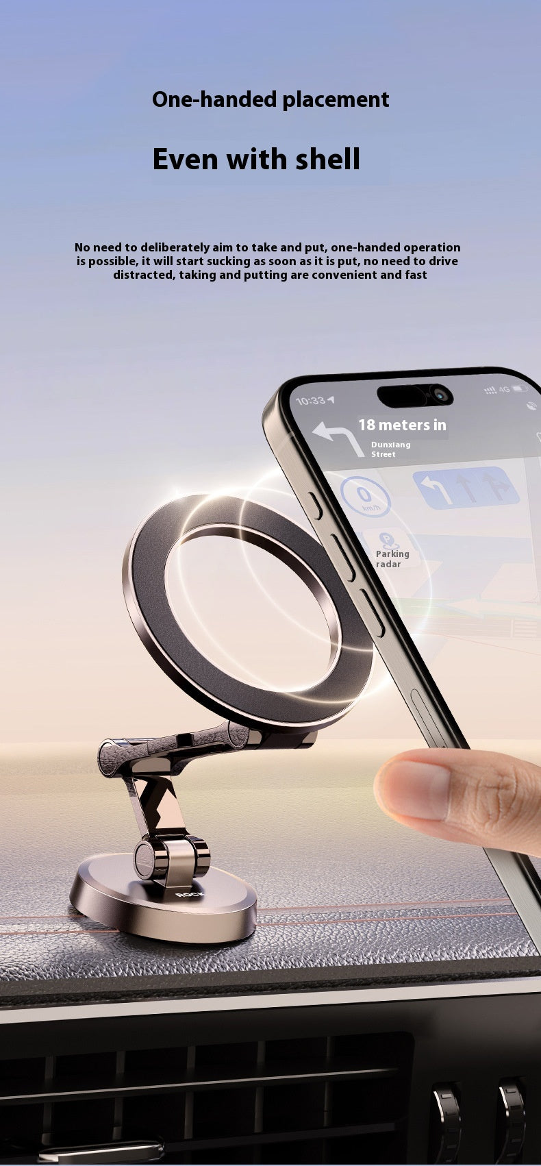 Foldable Car Phone Holder