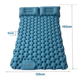 Inflatable Double Camping Mattress for Outdoor Use
