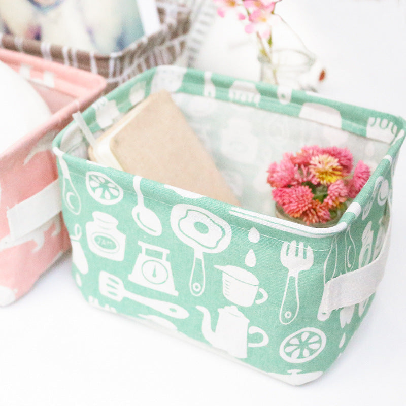 Storage Basket and Organizer Box