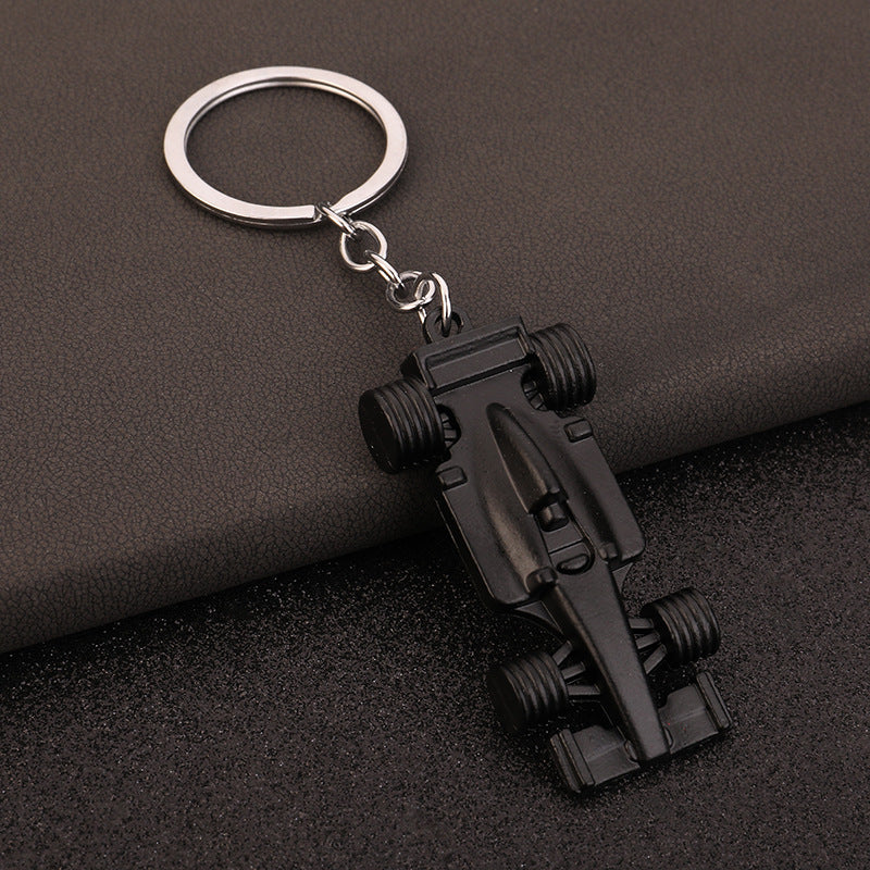 F1 Car Keychain Gift - Creative 3D Metal Pendant