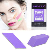 Quad Shape Makeup Sponge - Purple Beauty Tool