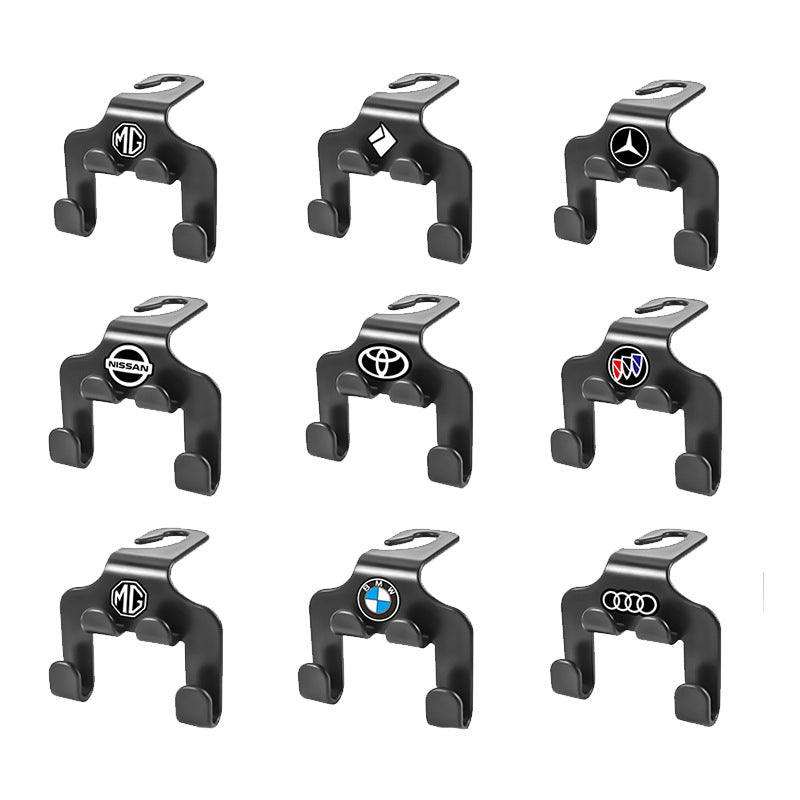Universal Car Seat Back Hook and Phone Holder