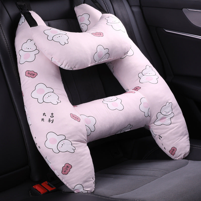Children's Car Headrest Pillow for Comfortable Sleeping