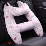 Children's Car Headrest Pillow for Comfortable Sleeping