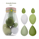 7 Can Makeup Egg Set with Floating Bottle & Mini Sponge