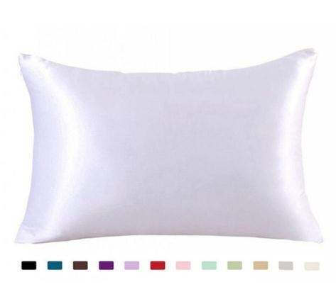 Silky Satin Hair Beauty Pillowcase, Standard/Queen 1PC