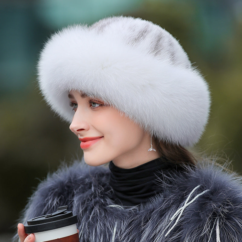 Women's Winter Warm Fur Outdoor Hat