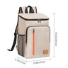 Backpack Cooler Leakproof Insulated Waterproof Backpack Cooler Bag, Lightweight Soft Beach Cooler Backpack for Men Women to Work Lunch Picnics Camping Hiking, 30 Cans