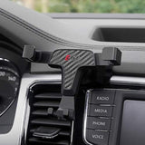 ITrims Accessories for Volkswagen VW Atlas 2017 2018 2019 2020 2021 Car Dashboard MountCar MountCell Phone Holder Car with Adjustable Car Phone Holder (Carbon Fiber)