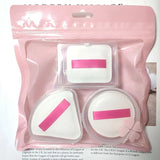 3pcs Reusable Makeup Sponge Puff for Liquid Foundation
