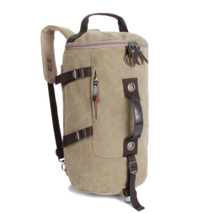 Canvas Backpack for Travel and Hiking - Multi-Function