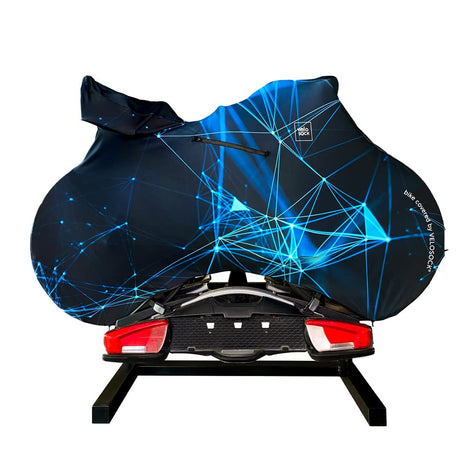 VELOSOCK Complete Bike Cover RAY/Road for Indoor Storage and Transport - Keeps Floors Walls and car Dirt-Free - Fits 99% of All Road Bikes