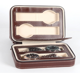 Watch Storage Case with Zipper Pouch - Portable Design