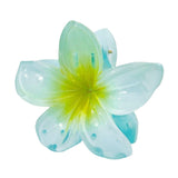 Flower Hair Claw Clips - Hawaiian Flower Hair Claw Clips for Women | Preppy Flower Hair Clip | Claw Clips for Thin Hair | Flower Strong Hold jaw clip | Hair Claw Clips for Girls