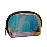 Symphony Laser Half-Circle Travel Cosmetic Bag
