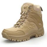 Large High Top Outdoor Combat Desert Camping Boots