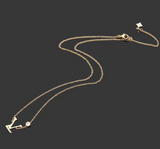 Classic Letter Necklace for Women