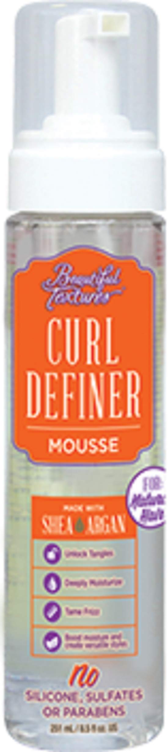 BEAUTIFUL TEXTURES Curl Defining Mousse 8.5 Oz