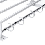 Wall-Mounted Space Aluminum Bathroom Storage Rack