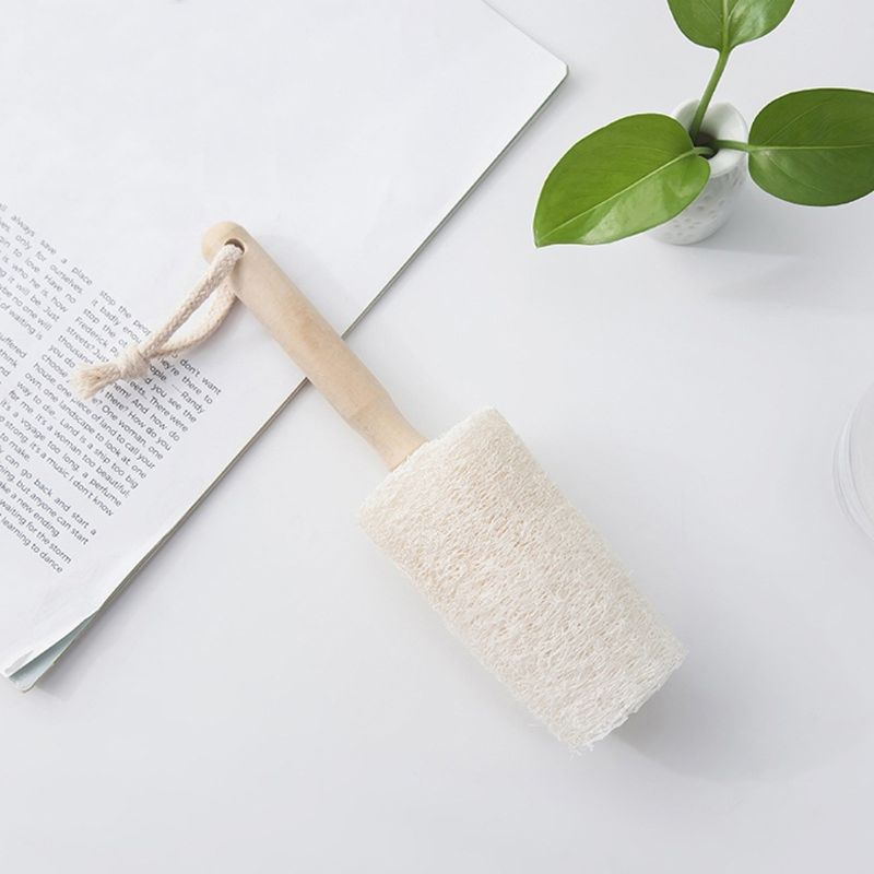 Sponge Gourd Cup Brush, Bottle Cleaning Brush