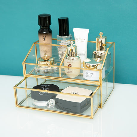 Transparent Makeup Organizer Box for Nail Products