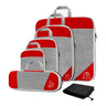 Lightweight Travel Storage Organizer Set with Shoe Bag