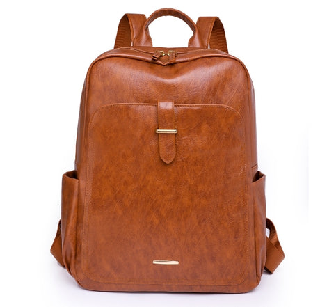 2020 Summer Vintage Leather Women's Backpack (Two Ways)