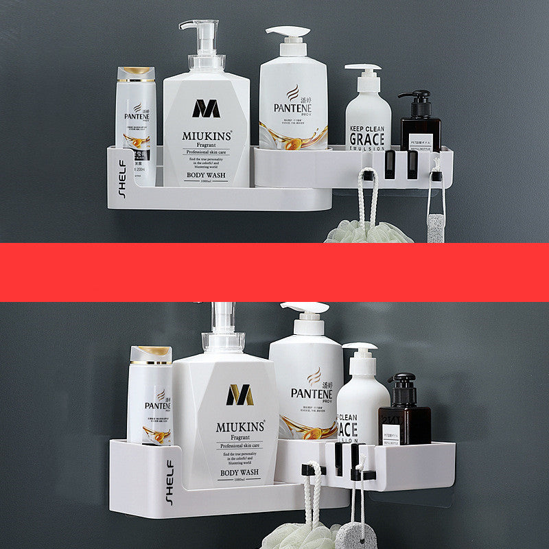 Creative Wall-Mounted Bathroom Storage Shelf (Triangle)