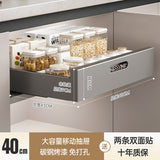 Pull-Out Storage Rack for Kitchen Drawer Organizer