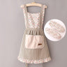 Cute Printed Kitchen Apron for Home Use