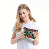 Elegant Pineapple Pattern Waterproof Makeup Bag Organizer