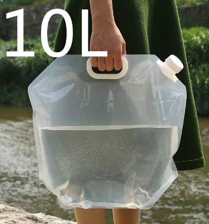 Foldable Outdoor Water Bag for Camping and BBQ (5L/10L)