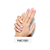 Pure Color Nail Stickers for Creative Nail Art