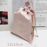 Silk Drawstring Storage Bag – Travel Organizer Pouch