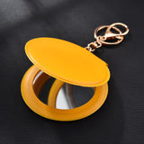 Candy Color Portable Foldable Round Makeup Mirror