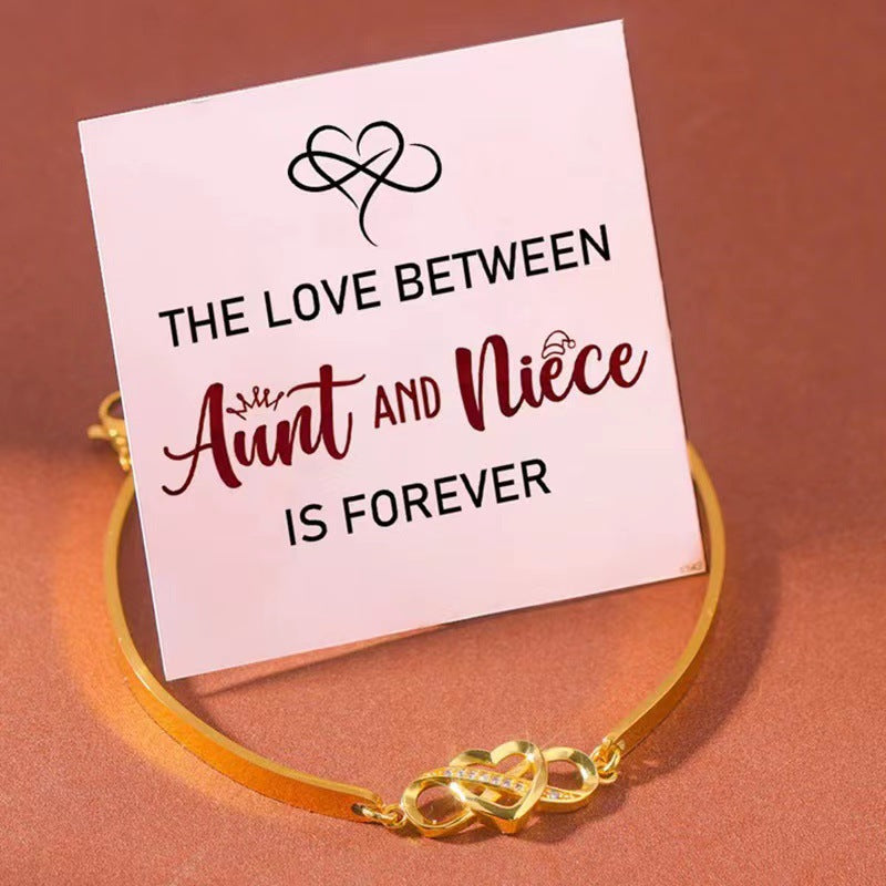 Eternal Heart Bracelet - Stylish Minimalist Accessory